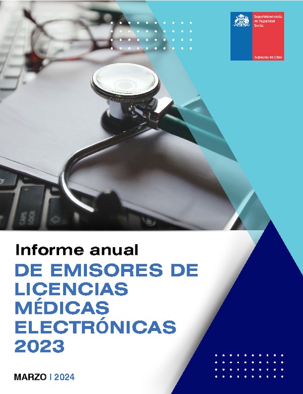 Informe anual de emisores de Licencias Médicas Electrónicas 2023