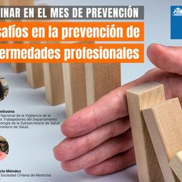 Ciclo de Charlas Mes de la prevención: "Desafíos en la prevención de enfermedades profesionales"