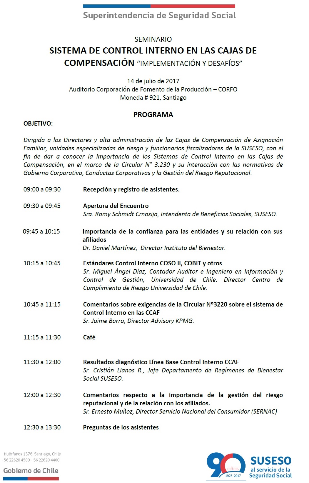 Programa Seminario Control Interno CCAF (imagen) Programa Seminario Control Interno CCAF (imagen)
