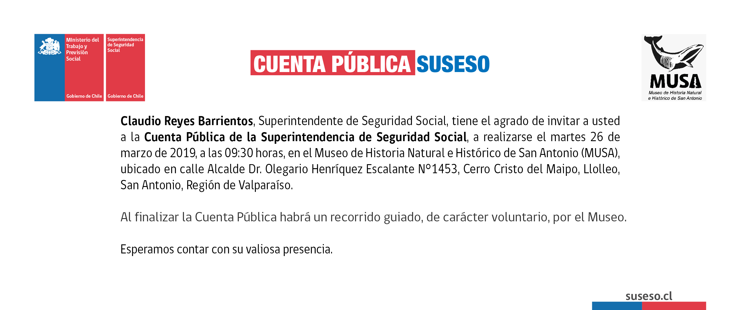 Invitacion Cuenta Pública Invitacion Cuenta Pública