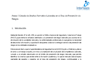 Estudio Brechas Área de Prevención de Riesgos Laborales
