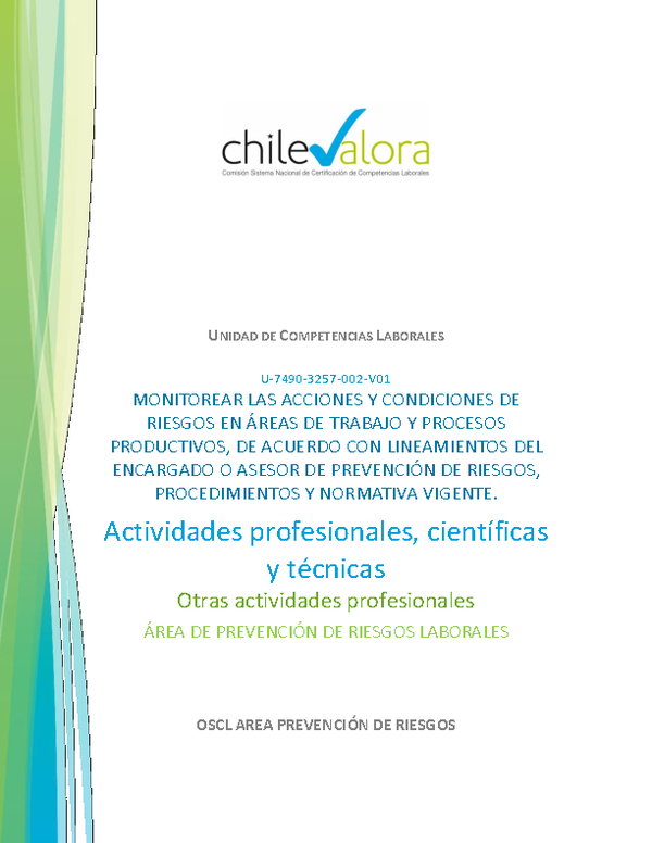 Unidad de Competencia Laboral 2 - Monitor de SST