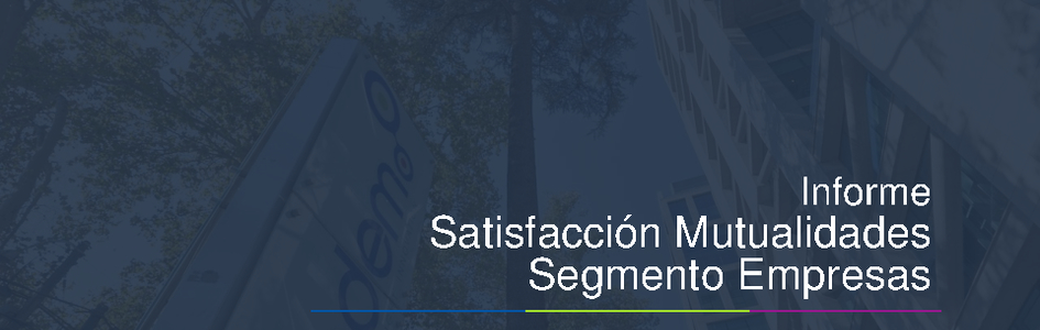 Tercera Encuesta Percepción Mutualidades