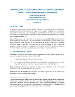 Metodología estadísticas generales de LM y SIL del año 2019