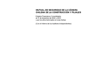 MUSEG CCHC: Estados financieros consolidados al 31 de diciembre de 2024