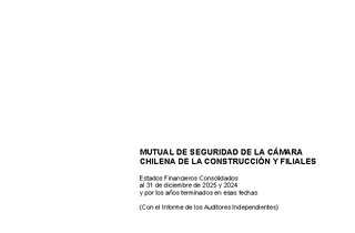 MUSEG CCHC: Estados financieros consolidados al 31 de diciembre de 2025