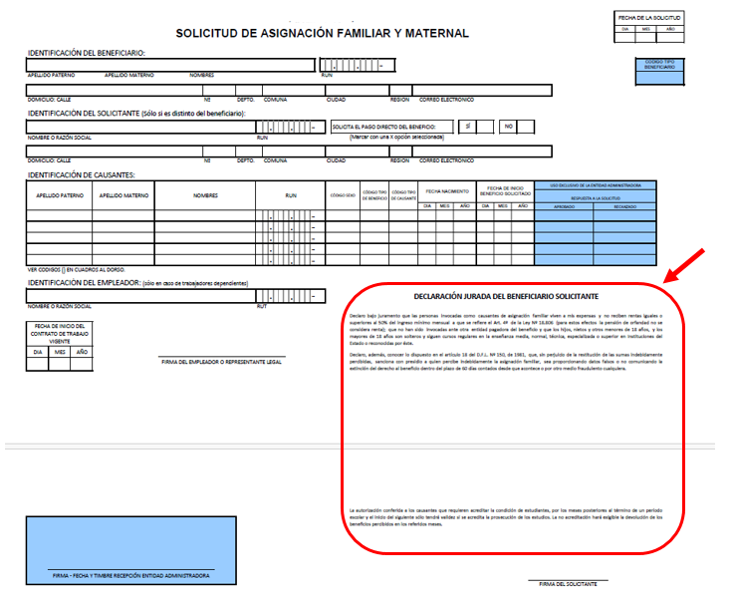 Declaración Jurada Declaración Jurada