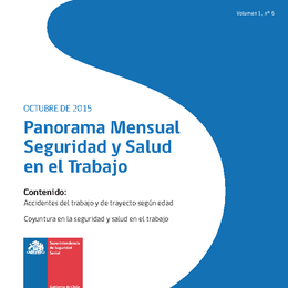 Panorama Mensual Seguridad y Salud en el Trabajo octubre 2015