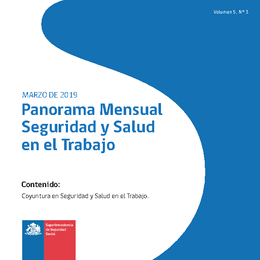 Panorama Mensual Seguridad y Salud en el Trabajo marzo 2019.