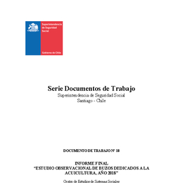 Documento 17: Estudio observacional de buzos dedicados a la acuicultura año 2018