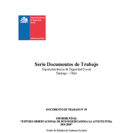 Documento 16: Estudio observacional de buzos dedicados a la acuicultura 2014-2019