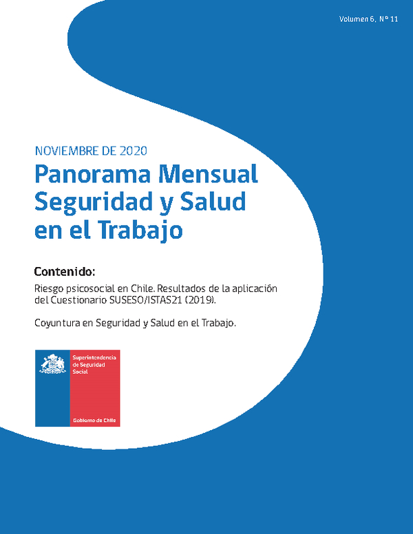 Panorama Mensual Seguridad y Salud en el Trabajo noviembre 2020.