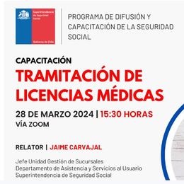 Tramitación de Licencias Médicas