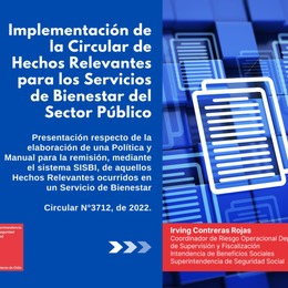 Implementación de la Circular de Hechos Relevantes para los Servicios de Bienestar del Sector Público