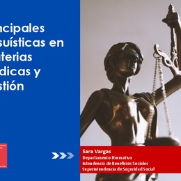 Principales casuísticas en materias jurídicas y gestión