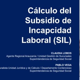 Cálculo Subsidios por Incapacidad Laboral