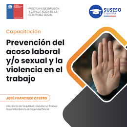 Prevención del Acoso Laboral y Sexual y de la Violencia en el Trabajo.