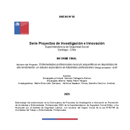 Enfermedades profesionales musculoesqueléticas en deportistas de alto rendimiento: un estudio exploratorio en futbolistas profesionales