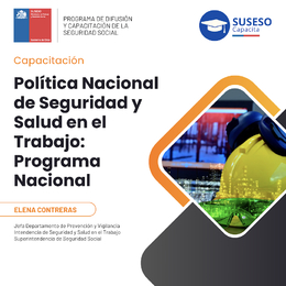 Política de Salud y Seguridad en el Trabajo, programa nacional