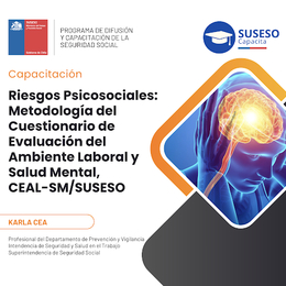 Presentación del Cuestionario de Evaluación del Ambiente Laboral-Salud Mental (CEAL-SM/SUSESO)