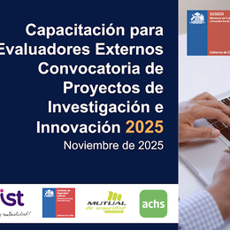 Capacitación a evaluadores externos de proyectos de investigación e innovación 2025
