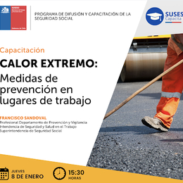 Calor extremo: medidas de prevención en los lugares de trabajo.
