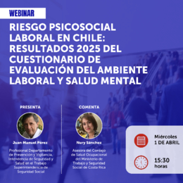 Riesgo psicosocial laboral en Chile: Resultados 2025 CEAL-SM/Suseso