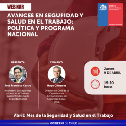 Avances en Seguridad y Salud en el Trabajo: política y programa nacional