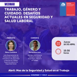 Trabajo, género y cuidado: desafíos actuales en seguridad y salud laboral