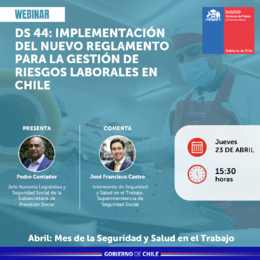 DS 44 Implementación del nuevo reglamento para la gestión de los riesgos laborales en Chile