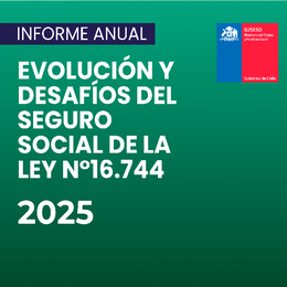 Informe anual 2025. Evolución y desafíos del Seguro Social de la Ley N°16.744.