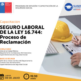 Seguro social de la Ley 16.744: Proceso de Reclamación